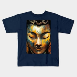 Meditation healing Kids T-Shirt